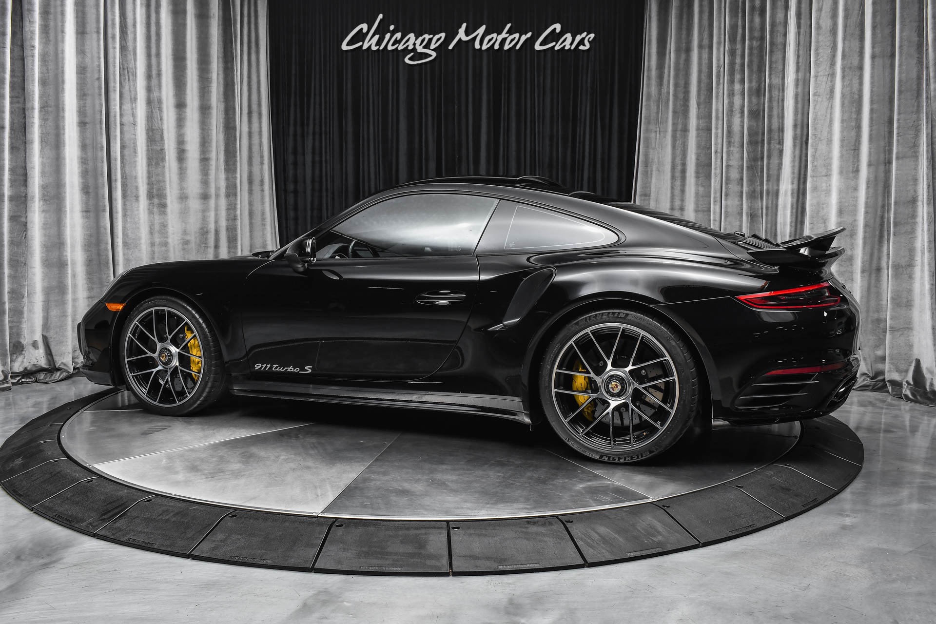 Used 19 Porsche 911 Turbo S Coupe Original Msrp 248k Loaded Hot Color Combo Turbo Aero Kit For Sale Special Pricing Chicago Motor Cars Stock 177