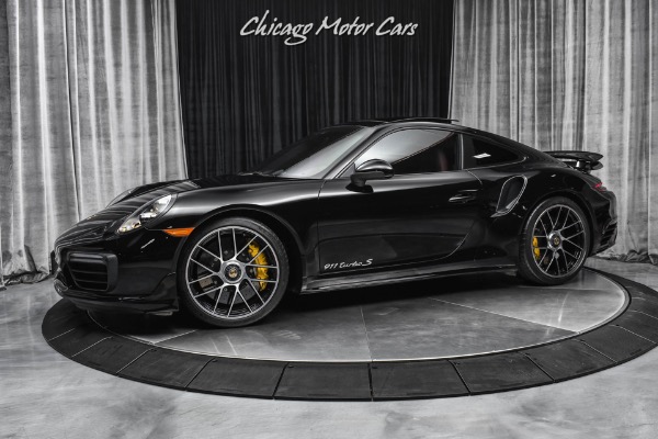 Used 2019 Porsche 911 Turbo S Coupe Original MSRP $248k+ LOADED! HOT COLOR COMBO! TURBO AERO KIT! for sale Sold at Chicago Motor Cars in West Chicago IL 60185 1