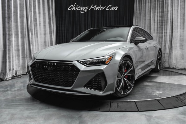 Used 2021 Audi RS7 4.0T Quattro LOADED w/OPTIONS! CARBON OPTIC PKG! EXECUTIVE PKG! B&O AUDIO! for sale Sold at Chicago Motor Cars in West Chicago IL 60185 2