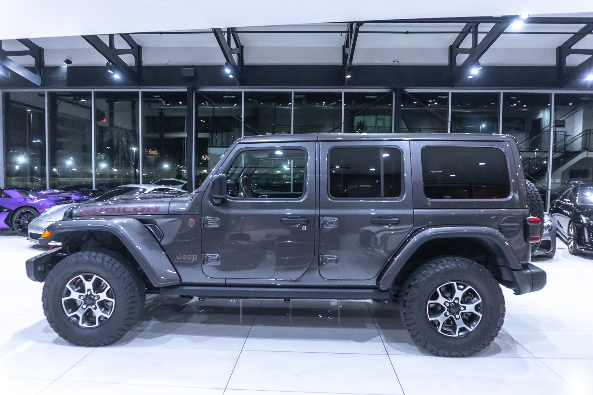 Used 2018 Jeep Wrangler Unlimited Rubicon V6 4X4 LED Lighting Package! Body  Color Hard Top! New Tires! For Sale (Special Pricing) | Chicago Motor Cars  Stock #18984A