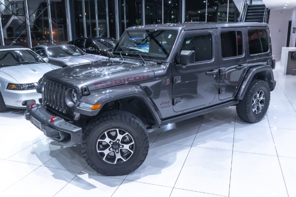 Used 2018 Jeep Wrangler Unlimited Rubicon V6 4X4 LED Lighting Package! Body Color Hard Top! New Tires! for sale Sold at Chicago Motor Cars in West Chicago IL 60185 3