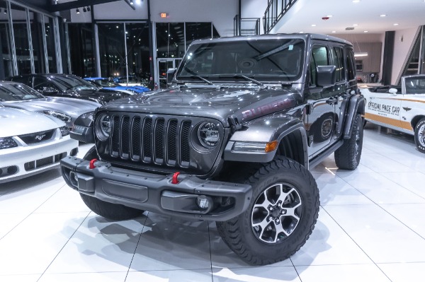 Used 2018 Jeep Wrangler Unlimited Rubicon V6 4X4 LED Lighting Package! Body Color Hard Top! New Tires! for sale Sold at Chicago Motor Cars in West Chicago IL 60185 4