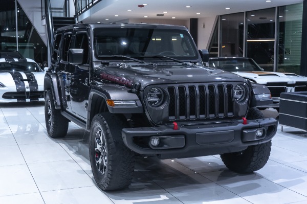 Used-2018-Jeep-Wrangler-Unlimited-Rubicon-V6-4X4-LED-Lighting-Package-Body-Color-Hard-Top-New-Tires