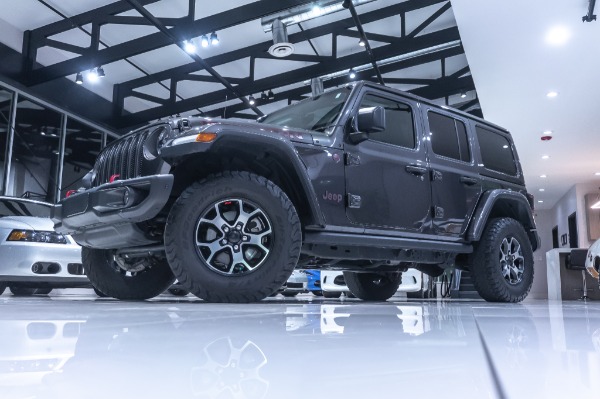 Used-2018-Jeep-Wrangler-Unlimited-Rubicon-V6-4X4-LED-Lighting-Package-Body-Color-Hard-Top-New-Tires