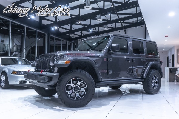 Used 2018 Jeep Wrangler Unlimited Rubicon V6 4X4 LED Lighting Package! Body Color Hard Top! New Tires! for sale Sold at Chicago Motor Cars in West Chicago IL 60185 1