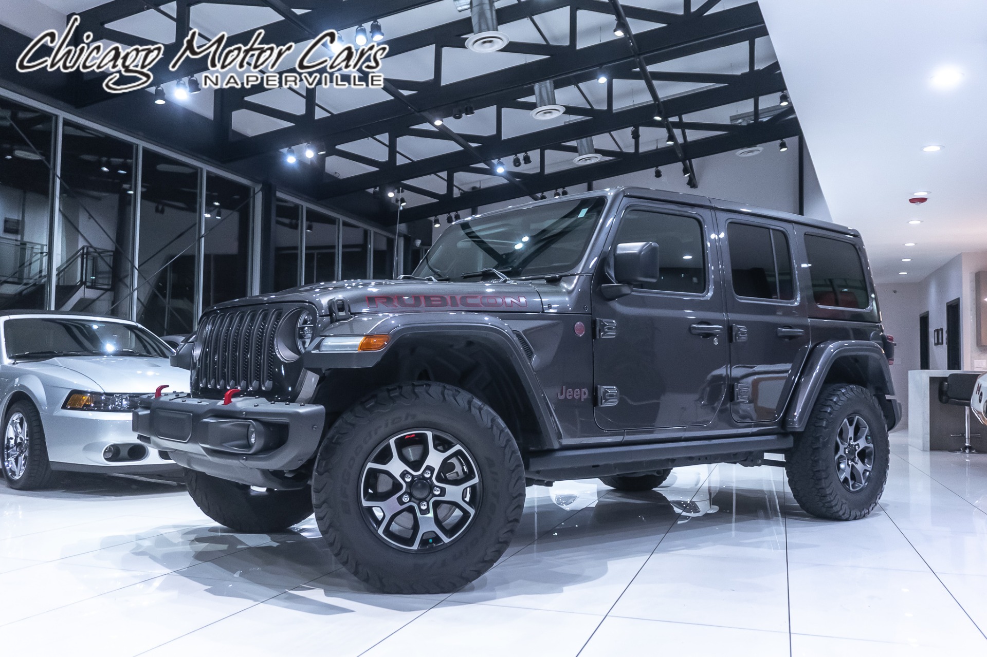 Used 2018 Jeep Wrangler Unlimited Rubicon V6 4X4 LED Lighting Package! Body Color Hard Top! New Tires! for sale Sold at Chicago Motor Cars in West Chicago IL 60185 1