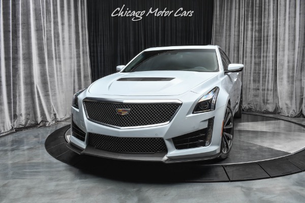 Used 2018 Cadillac CTS-V Sedan Original MSRP $103K+ LOADED WITH FACTORY OPTIONS! TSM TUNE UPGRADE! for sale Sold at Chicago Motor Cars in West Chicago IL 60185 2