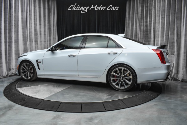 Used 2018 Cadillac CTS-V Sedan Original MSRP $103K+ LOADED WITH FACTORY OPTIONS! TSM TUNE UPGRADE! for sale Sold at Chicago Motor Cars in West Chicago IL 60185 3