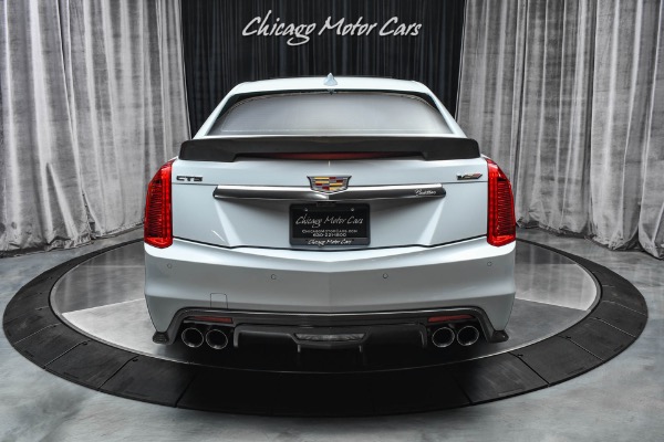 Used 2018 Cadillac CTS-V Sedan Original MSRP $103K+ LOADED WITH FACTORY OPTIONS! TSM TUNE UPGRADE! for sale Sold at Chicago Motor Cars in West Chicago IL 60185 4