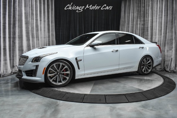 Used 2018 Cadillac CTS-V Sedan Original MSRP $103K+ LOADED WITH FACTORY OPTIONS! TSM TUNE UPGRADE! for sale Sold at Chicago Motor Cars in West Chicago IL 60185 1