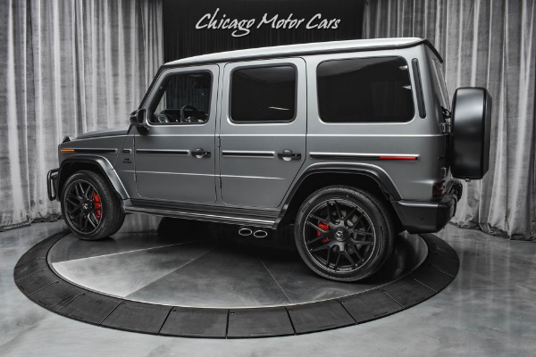 Used 2021 Mercedes-Benz G63 AMG 4 Matic AMG 4-Matic SUV Hottest Color Combo! RARE Designo Platinum Magno! for sale Sold at Chicago Motor Cars in West Chicago IL 60185 3