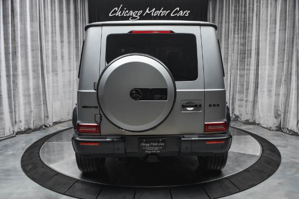 Used 2021 Mercedes-Benz G63 AMG 4 Matic AMG 4-Matic SUV Hottest Color Combo! RARE Designo Platinum Magno! for sale Sold at Chicago Motor Cars in West Chicago IL 60185 4