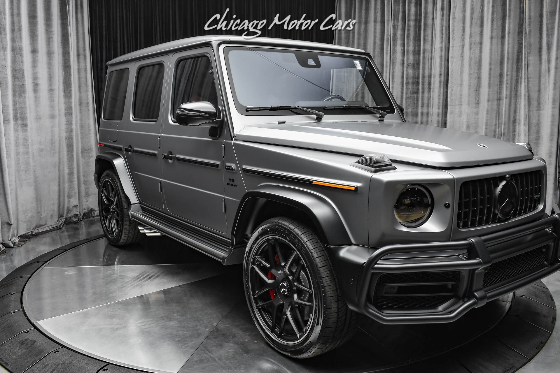 Used 21 Mercedes Benz G63 Amg 4 Matic Amg 4 Matic Suv Hottest Color Combo Rare Designo Platinum Magno For Sale Special Pricing Chicago Motor Cars Stock