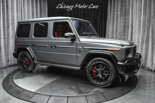 Used 2021 Mercedes-Benz G63 AMG 4 Matic AMG 4-Matic SUV Hottest Color Combo! RARE Designo Platinum Magno! for sale Sold at Chicago Motor Cars in West Chicago IL 60185 6
