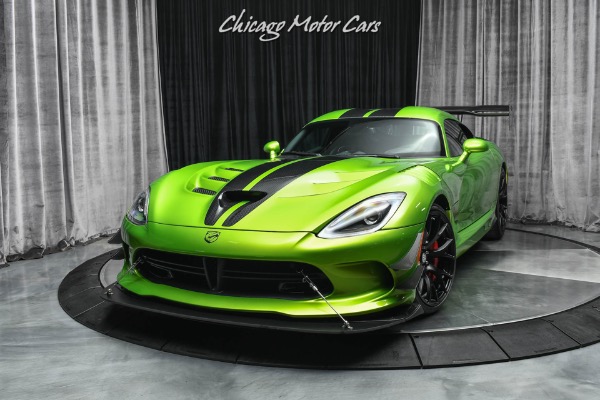 Used 2017 Dodge Viper ACR Extreme 1/31 Produced! Extremely Rare! Ceased Production! for sale Sold at Chicago Motor Cars in West Chicago IL 60185 2