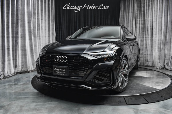 Used 2021 Audi RS Q8 4.0T quattro Bang & Olufsen 3D Sound! Sport Exhaust! Black Optics Package! for sale Sold at Chicago Motor Cars in West Chicago IL 60185 2