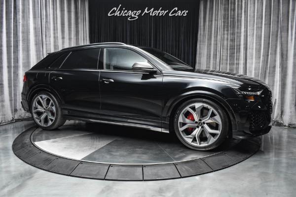 Used 2021 Audi RS Q8 4.0T quattro Bang & Olufsen 3D Sound! Sport Exhaust! Black Optics Package! for sale Sold at Chicago Motor Cars in West Chicago IL 60185 6