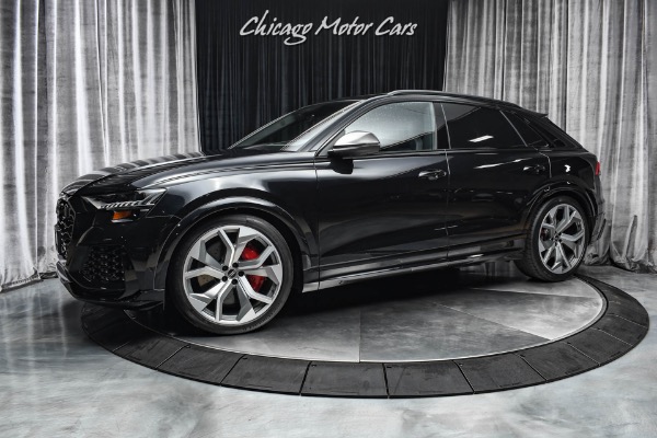 Used 2021 Audi RS Q8 4.0T quattro Bang & Olufsen 3D Sound! Sport Exhaust! Black Optics Package! for sale Sold at Chicago Motor Cars in West Chicago IL 60185 1