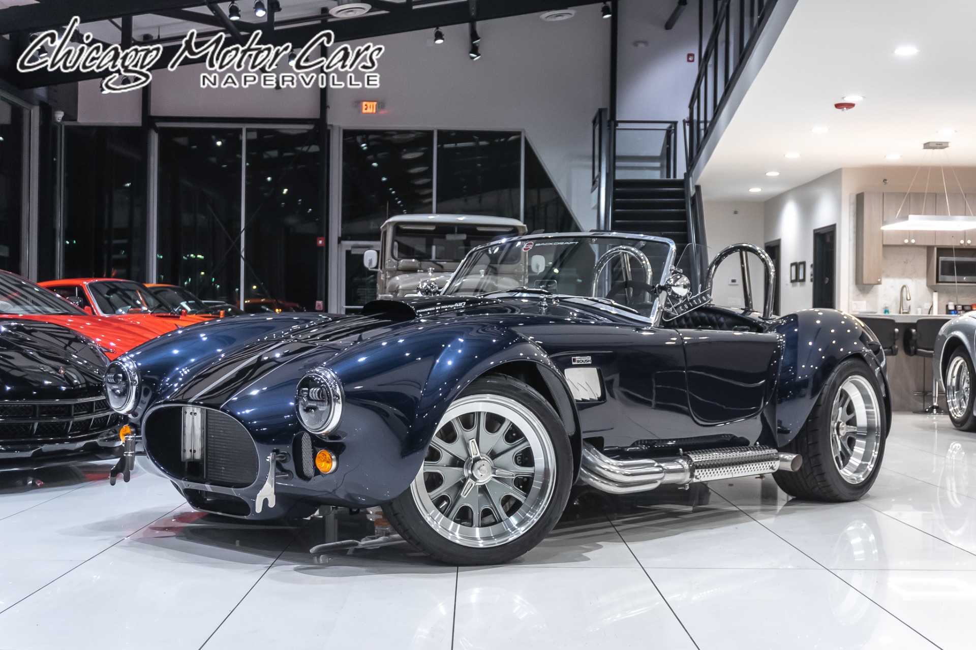 Used 1965 Shelby Cobra Backdraft Rt3 Roadster Roush 427 T56 Tremec 550hp For Sale Special Pricing Chicago Motor Cars Stock