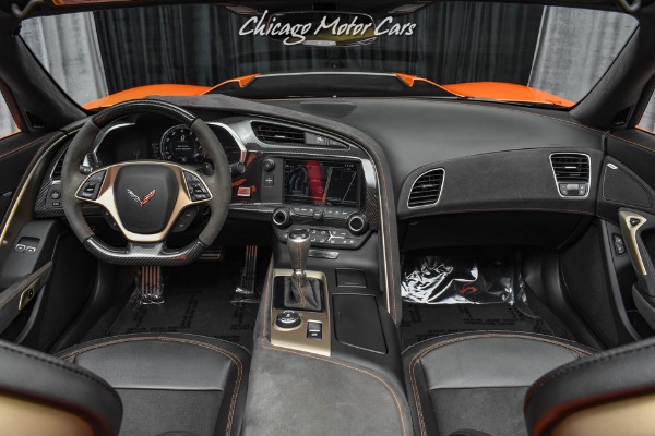 Used-2019-Chevrolet-Corvette-ZR1-Sebring-Orange-Convertible-Competition-Seats-Low-Miles-Loaded