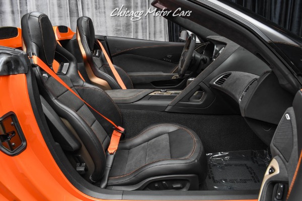 Used-2019-Chevrolet-Corvette-ZR1-Sebring-Orange-Convertible-Competition-Seats-Low-Miles-Loaded