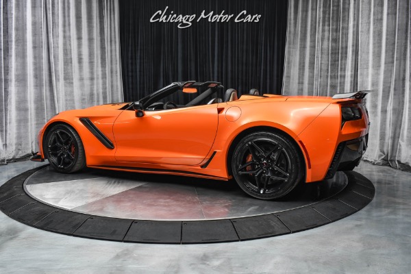 Used 2019 Chevrolet Corvette ZR1 Sebring Orange Convertible Competition Seats! Low Miles! Loaded! for sale Sold at Chicago Motor Cars in West Chicago IL 60185 3