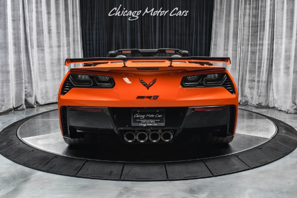Used 2019 Chevrolet Corvette ZR1 Sebring Orange Convertible Competition Seats! Low Miles! Loaded! for sale Sold at Chicago Motor Cars in West Chicago IL 60185 4