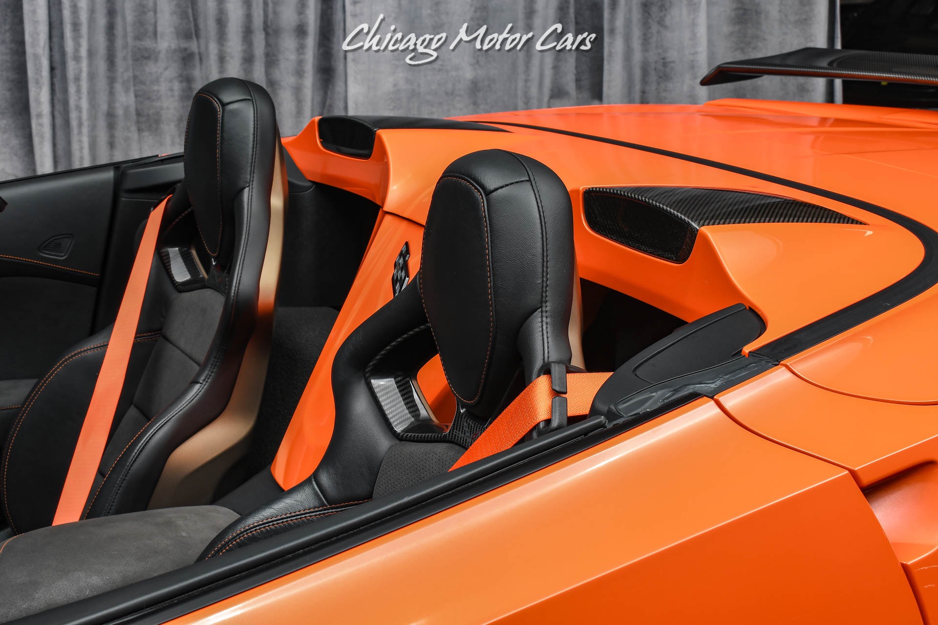 Used-2019-Chevrolet-Corvette-ZR1-Sebring-Orange-Convertible-Competition-Seats-Low-Miles-Loaded