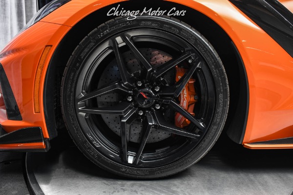 Used-2019-Chevrolet-Corvette-ZR1-Sebring-Orange-Convertible-Competition-Seats-Low-Miles-Loaded