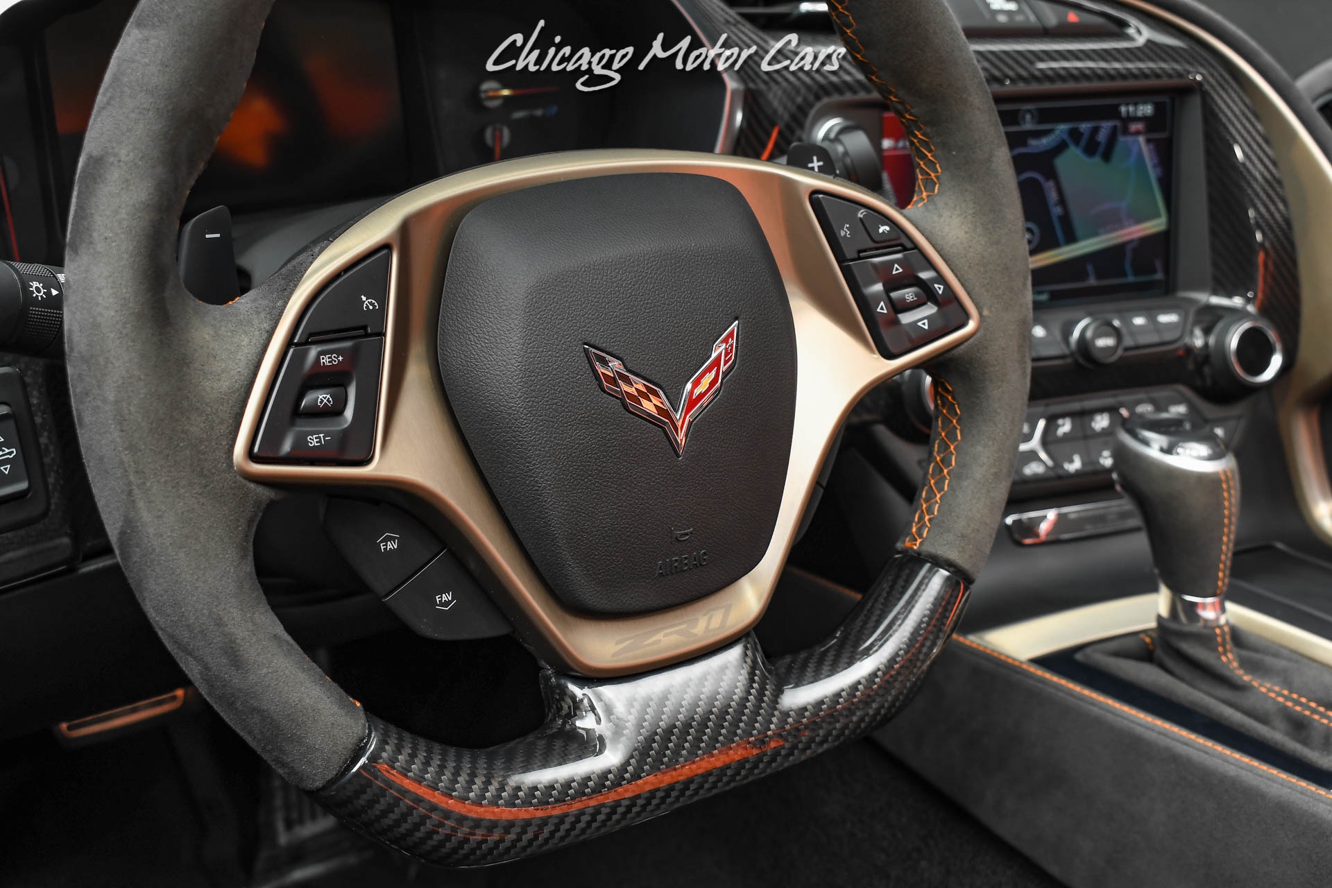 Used-2019-Chevrolet-Corvette-ZR1-Sebring-Orange-Convertible-Competition-Seats-Low-Miles-Loaded