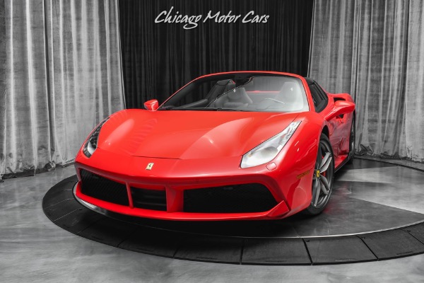 Used 2019 Ferrari 488 Spider Spider Original MSRP $346k+ $40k+ Upgrades! Full PPF Ceramic Coating Carbon for sale Sold at Chicago Motor Cars in West Chicago IL 60185 2