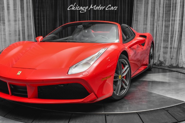 Used-2019-Ferrari-488-Spider-Spider-Original-MSRP-346k-40k-Upgrades-Full-PPF-Ceramic-Coating-Carbon