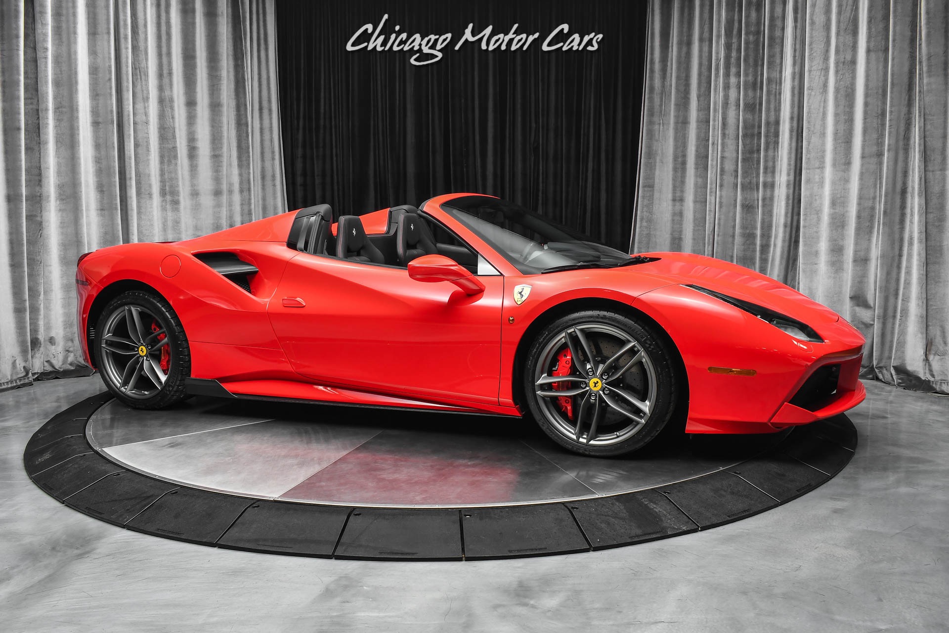 Used-2019-Ferrari-488-Spider-Spider-Original-MSRP-346k-40k-Upgrades-Full-PPF-Ceramic-Coating-Carbon