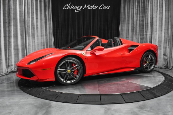 Used 2019 Ferrari 488 Spider Spider Original MSRP $346k+ $40k+ Upgrades! Full PPF Ceramic Coating Carbon for sale Sold at Chicago Motor Cars in West Chicago IL 60185 1
