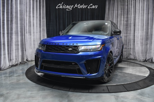 Used 2020 Land Rover Range Rover Sport SVR Drive Pro Package! Meridian Signature Sound! for sale Sold at Chicago Motor Cars in West Chicago IL 60185 2