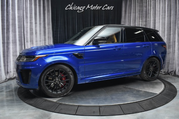 Used 2020 Land Rover Range Rover Sport SVR Drive Pro Package! Meridian Signature Sound! for sale Sold at Chicago Motor Cars in West Chicago IL 60185 1
