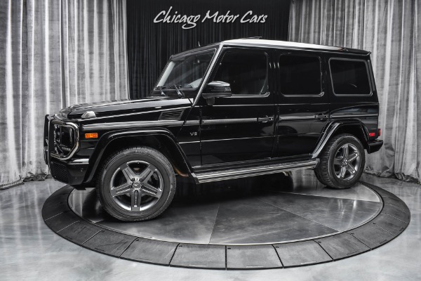 Used 2016 Mercedes-Benz G550 4Matic SUV AWD Stunning Example! Serviced! Loaded! Black! for sale Sold at Chicago Motor Cars in West Chicago IL 60185 1