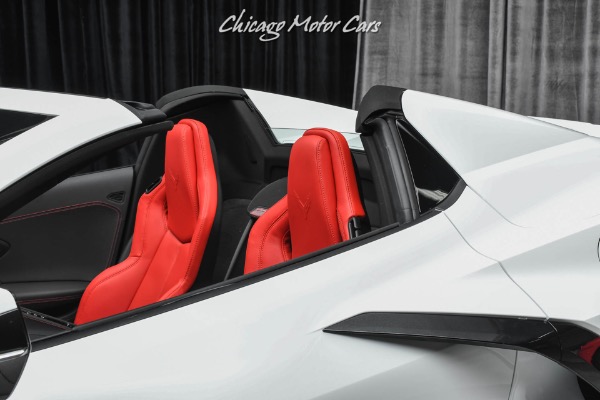 Used-2021-Chevrolet-Corvette-Stingray-Z51-Convertible-Gorgeous-White-on-Red-Z51-Package