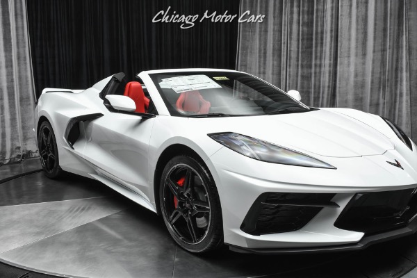 Used-2021-Chevrolet-Corvette-Stingray-Z51-Convertible-Gorgeous-White-on-Red-Z51-Package