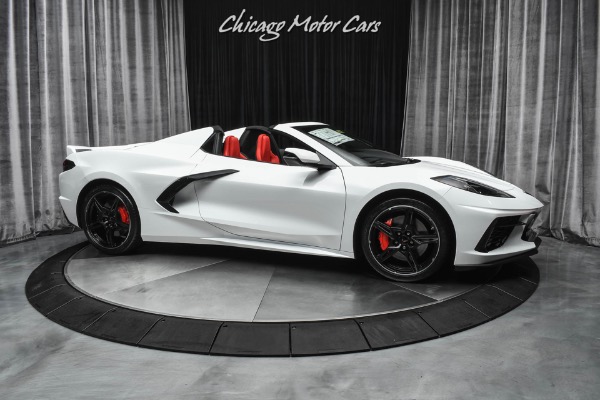 Used-2021-Chevrolet-Corvette-Stingray-Z51-Convertible-Gorgeous-White-on-Red-Z51-Package