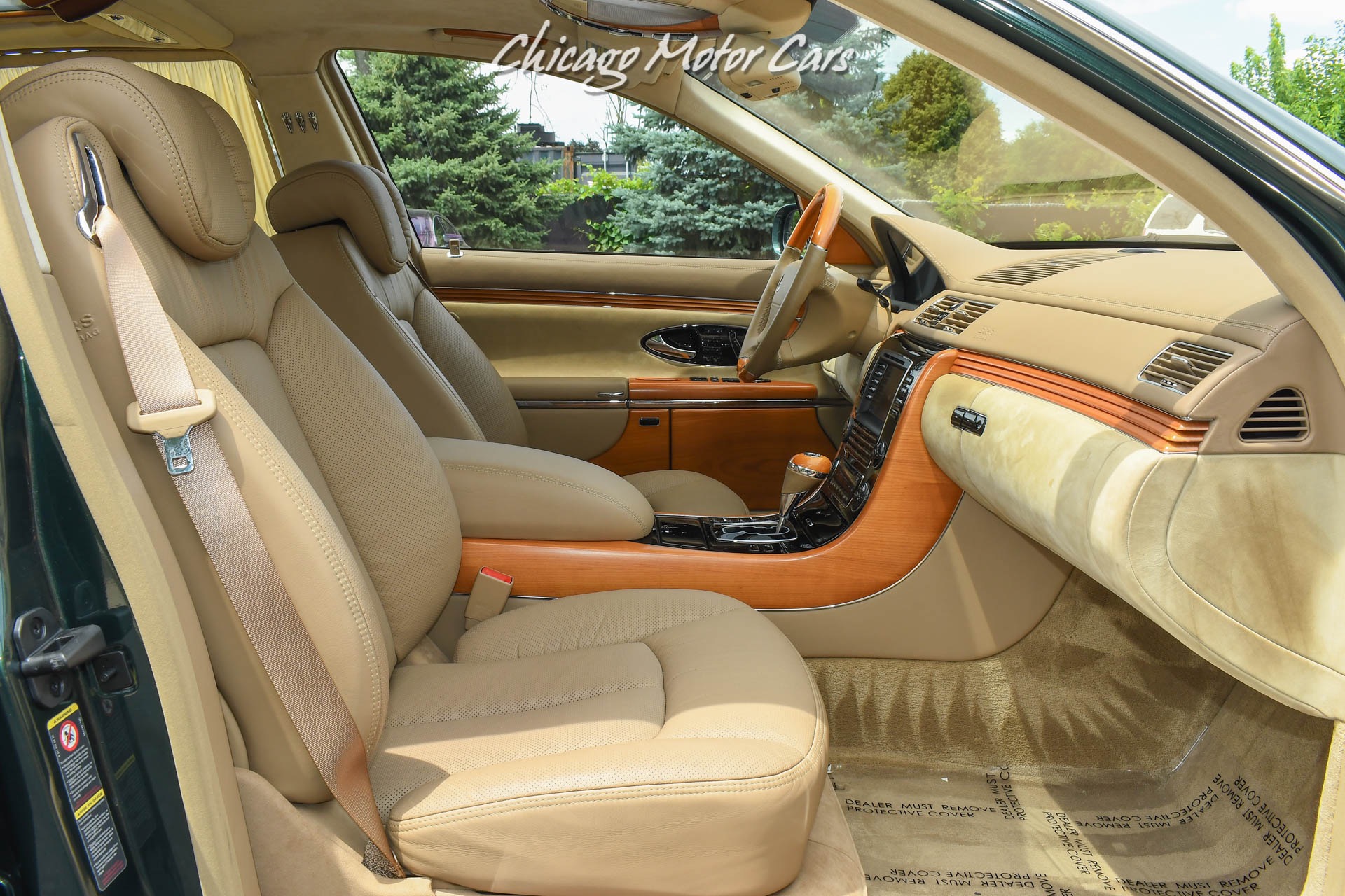 Used-2004-Maybach-62-PANO-ROOF-DUO-TONE-REAR-WINDOW-CURTAINS-LOW-MILES-PRISTINE