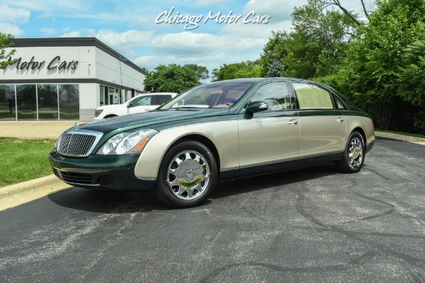 Used 2004 Maybach 62 PANO ROOF! DUO-TONE! REAR WINDOW CURTAINS! LOW MILES! PRISTINE! for sale Sold at Chicago Motor Cars in West Chicago IL 60185 2