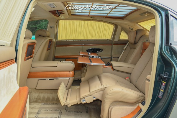 Used-2004-Maybach-62-PANO-ROOF-DUO-TONE-REAR-WINDOW-CURTAINS-LOW-MILES-PRISTINE