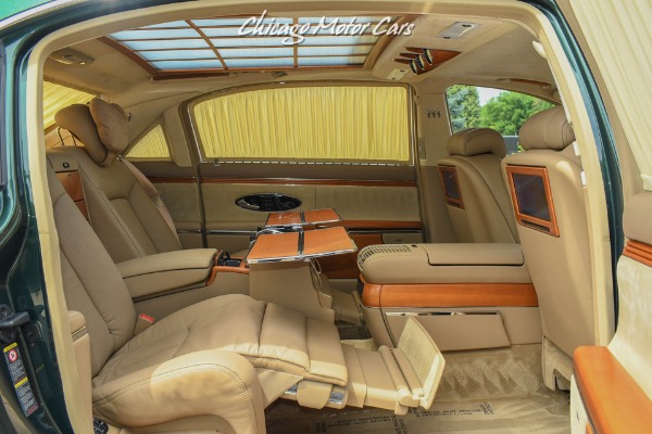 Used-2004-Maybach-62-PANO-ROOF-DUO-TONE-REAR-WINDOW-CURTAINS-LOW-MILES-PRISTINE