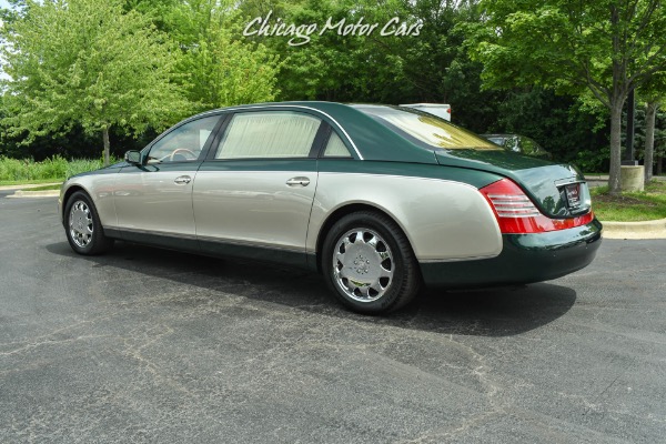 Used 2004 Maybach 62 PANO ROOF! DUO-TONE! REAR WINDOW CURTAINS! LOW MILES! PRISTINE! for sale Sold at Chicago Motor Cars in West Chicago IL 60185 3