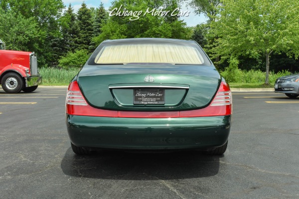 Used 2004 Maybach 62 PANO ROOF! DUO-TONE! REAR WINDOW CURTAINS! LOW MILES! PRISTINE! for sale Sold at Chicago Motor Cars in West Chicago IL 60185 4