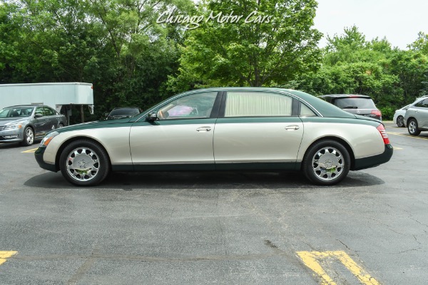 Used-2004-Maybach-62-PANO-ROOF-DUO-TONE-REAR-WINDOW-CURTAINS-LOW-MILES-PRISTINE