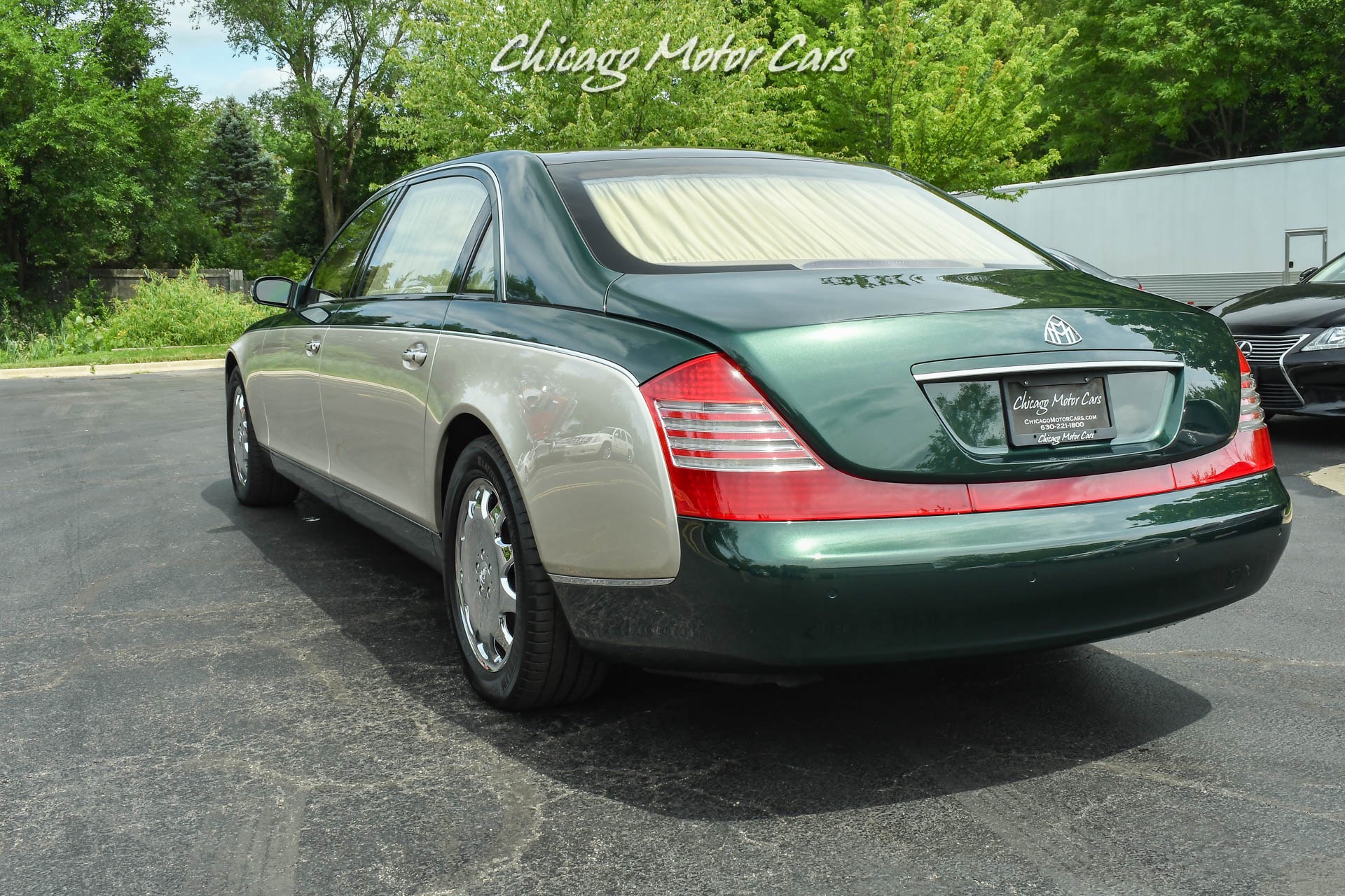 Used-2004-Maybach-62-PANO-ROOF-DUO-TONE-REAR-WINDOW-CURTAINS-LOW-MILES-PRISTINE