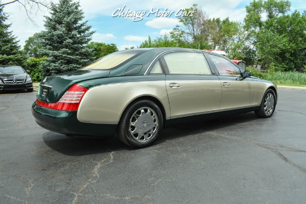 Used 2004 Maybach 62 PANO ROOF! DUO-TONE! REAR WINDOW CURTAINS! LOW MILES! PRISTINE! for sale Sold at Chicago Motor Cars in West Chicago IL 60185 5