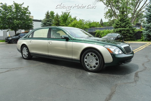 Used 2004 Maybach 62 PANO ROOF! DUO-TONE! REAR WINDOW CURTAINS! LOW MILES! PRISTINE! for sale Sold at Chicago Motor Cars in West Chicago IL 60185 6